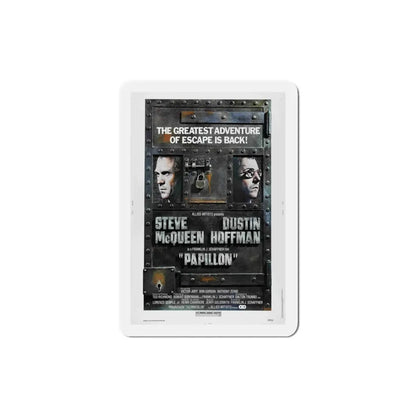 Papillon 1973 Movie Poster Refrigerator Magnet - The Sticker Space