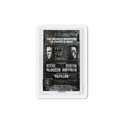 Papillon 1973 Movie Poster Refrigerator Magnet - The Sticker Space