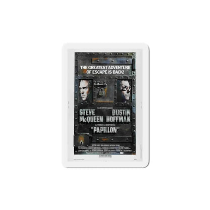 Papillon 1973 Movie Poster Refrigerator Magnet - The Sticker Space