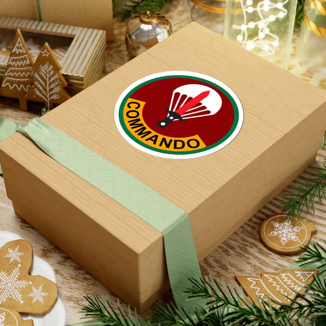 Para Commando Brigade Bangladesh Formation Sign (Bangladesh) (Coat of Arms) STICKER Vinyl Kiss-Cut Decal - The Sticker Space