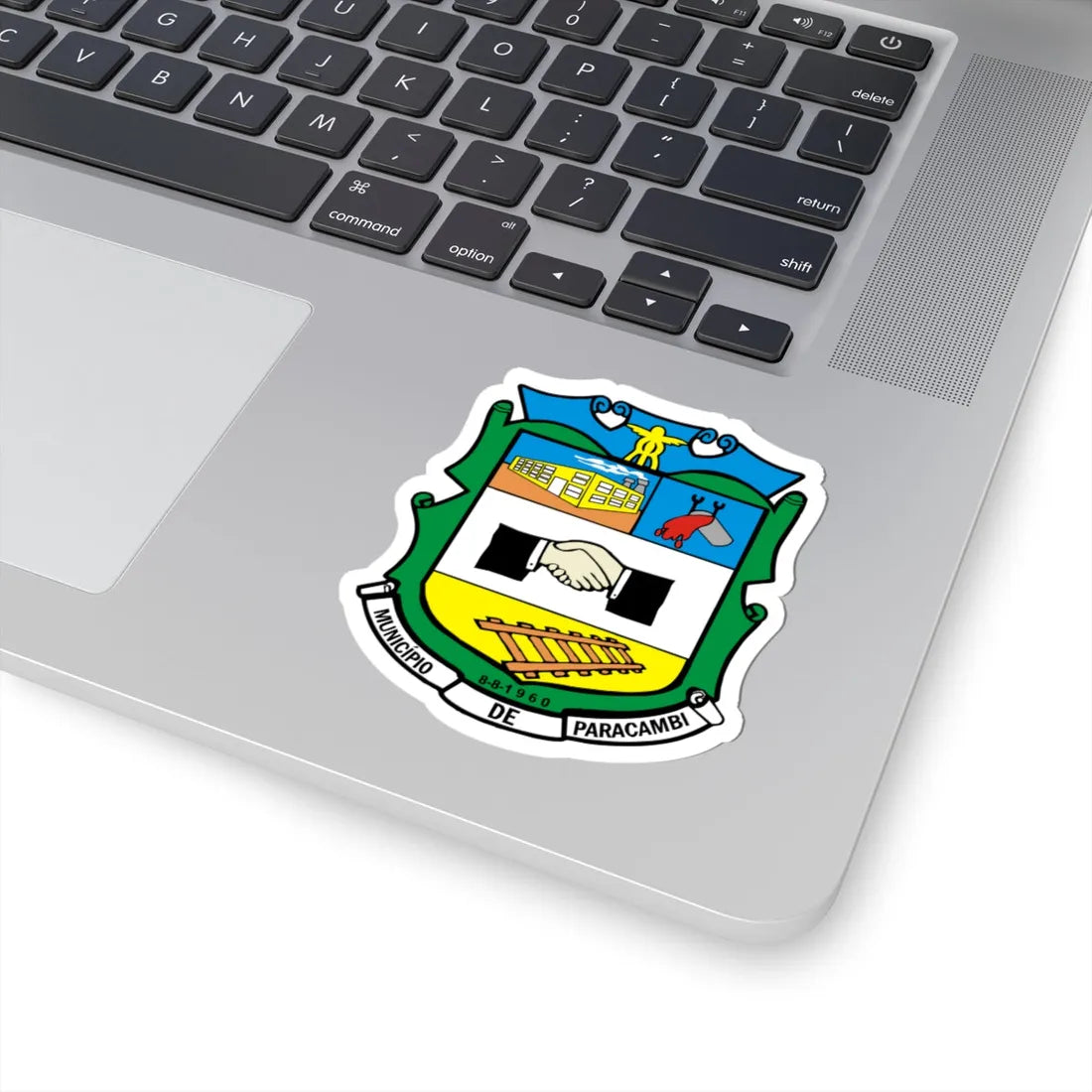 Paracambi brasao (Brazil) (Coat of Arms) STICKER Vinyl Kiss-Cut Decal - The Sticker Space