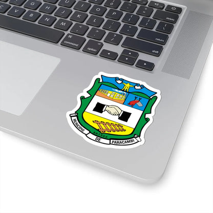 Paracambi brasao (Brazil) (Coat of Arms) STICKER Vinyl Kiss-Cut Decal - The Sticker Space