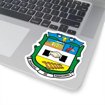 Paracambi brasao (Brazil) (Coat of Arms) STICKER Vinyl Kiss-Cut Decal - The Sticker Space