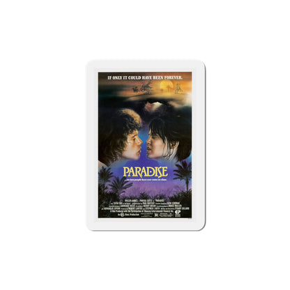 Paradise 1982 Movie Poster Die-Cut Magnet-6 × 6"-The Sticker Space