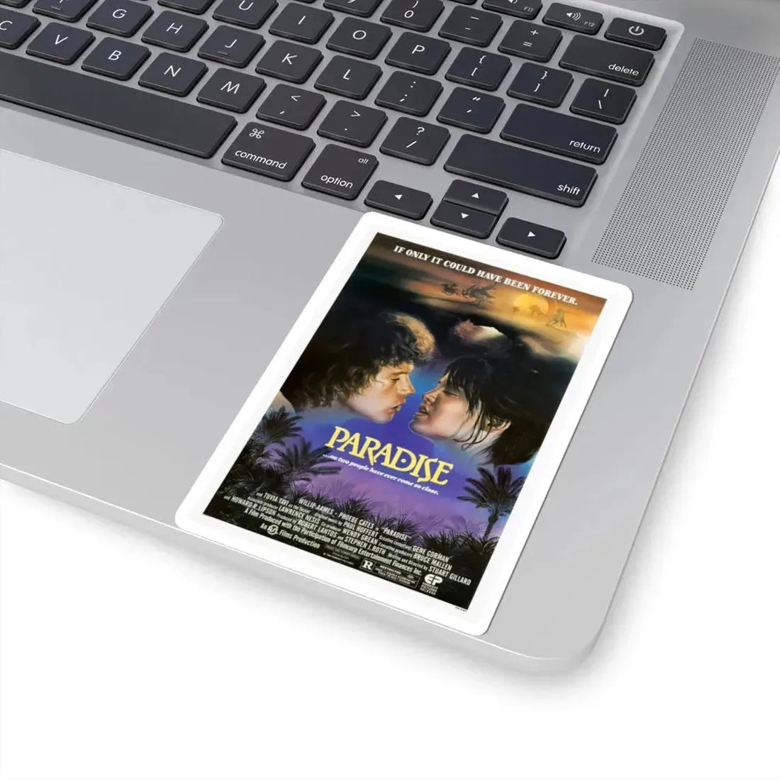 Paradise 1982 Movie Poster - STICKER Vinyl Kiss-Cut Decal - The Sticker Space