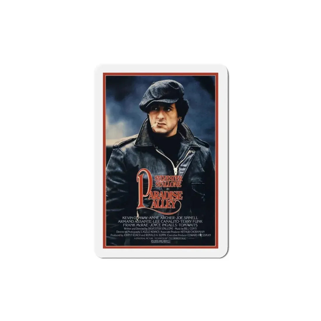 Paradise Alley 1978 Movie Poster Refrigerator Magnet 4 Inch - The Sticker Space