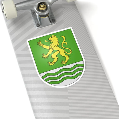 Paradiso-coat of arms (Switzerland) (Coat of Arms) STICKER Vinyl Kiss-Cut Decal - The Sticker Space