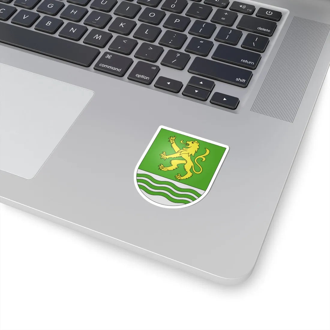 Paradiso-coat of arms (Switzerland) (Coat of Arms) STICKER Vinyl Kiss-Cut Decal - The Sticker Space