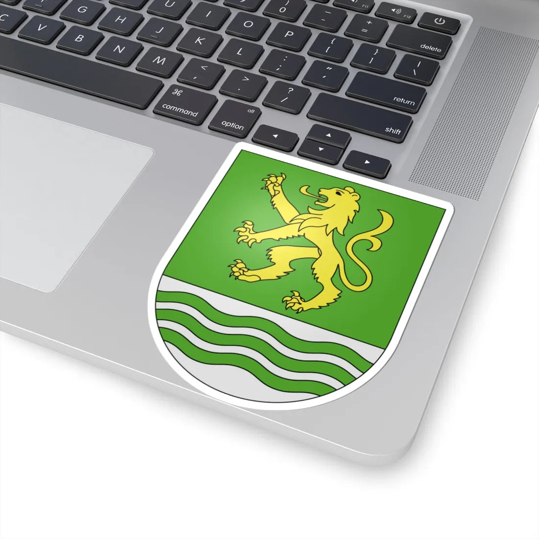 Paradiso-coat of arms (Switzerland) (Coat of Arms) STICKER Vinyl Kiss-Cut Decal - The Sticker Space