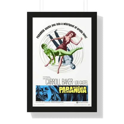 PARANOIA 1969 - Framed Movie Poster - The Sticker Space