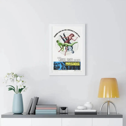 PARANOIA 1969 - Framed Movie Poster - The Sticker Space