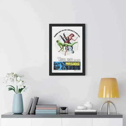 PARANOIA 1969 - Framed Movie Poster - The Sticker Space
