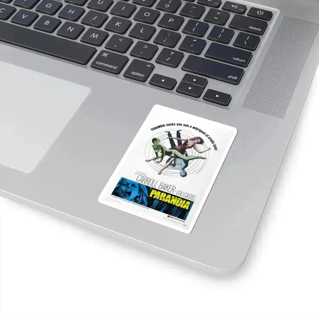 Paranoia 1969 Movie Poster - STICKER Vinyl Kiss-Cut Decal - The Sticker Space