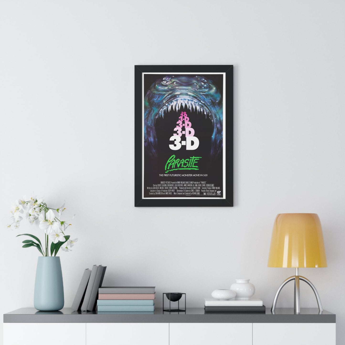 PARASITE 1982 - Framed Movie Poster-The Sticker Space