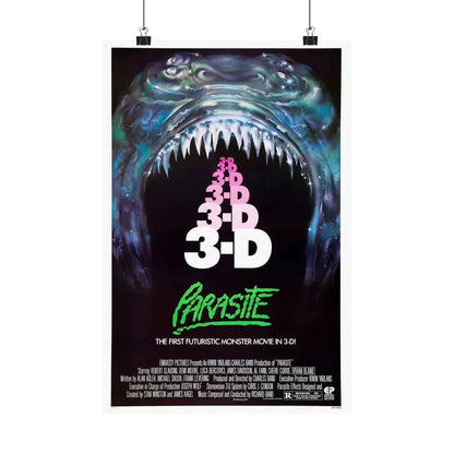 PARASITE 1982 - Paper Movie Poster 12″ x 18″ Matte - The Sticker Space