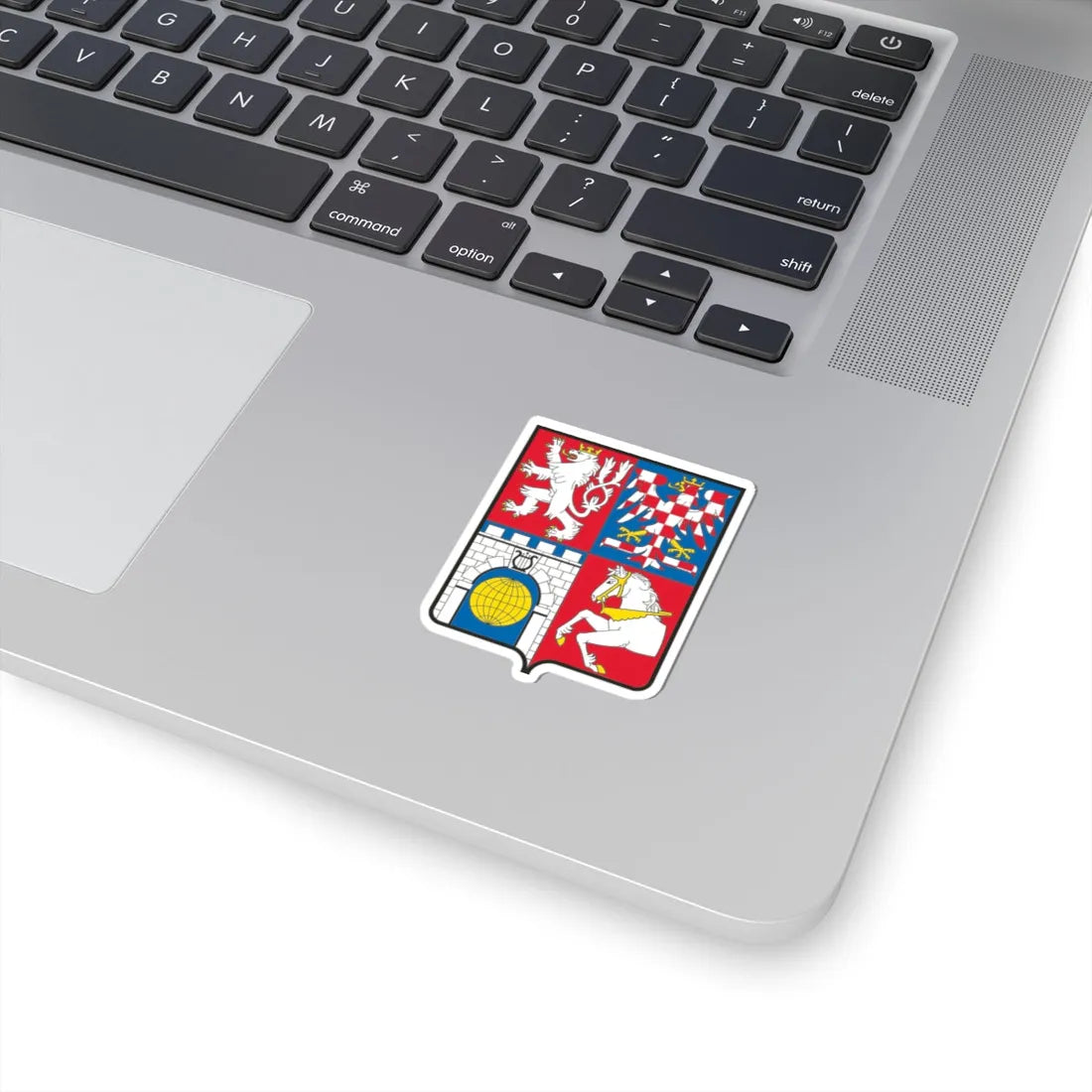 Pardubice Region CoA CZ (Czech Republic) (Coat of Arms) STICKER Vinyl Kiss-Cut Decal - The Sticker Space