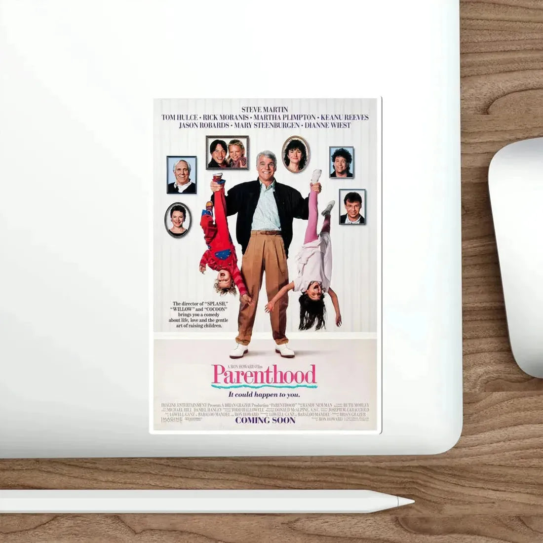 Parenthood 1989 Movie Poster STICKER Vinyl Die-Cut Decal - The Sticker Space