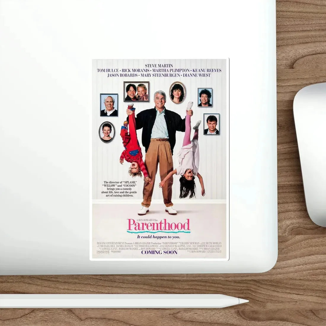 Parenthood 1989 Movie Poster STICKER Vinyl Die-Cut Decal - The Sticker Space