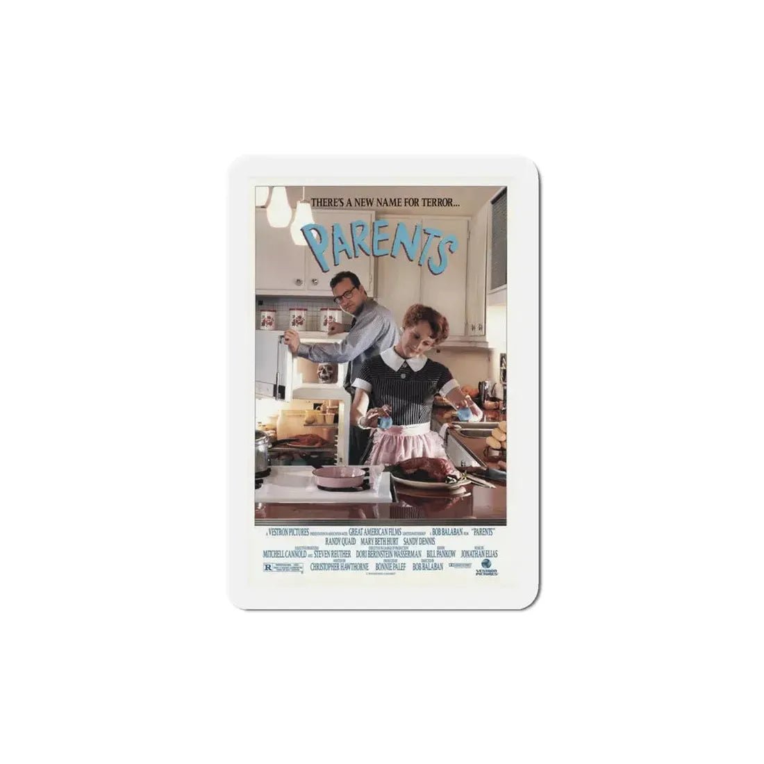 Parents 1989 Movie Poster Refrigerator Magnet 5 Inch - The Sticker Space