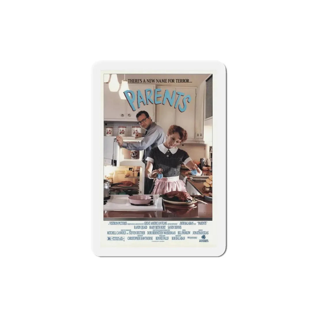 Parents 1989 Movie Poster Refrigerator Magnet - The Sticker Space