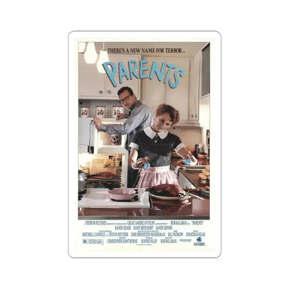 Parents 1989 Movie Poster - STICKER Vinyl Kiss-Cut Decal 6 Inch White - The Sticker Space