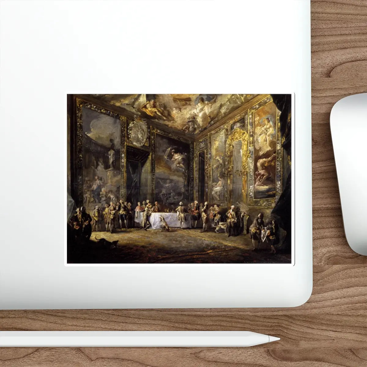 SKU:11402600287112116368 Sticker types:White Shape:Die-Cut Sizes:6" × 6"