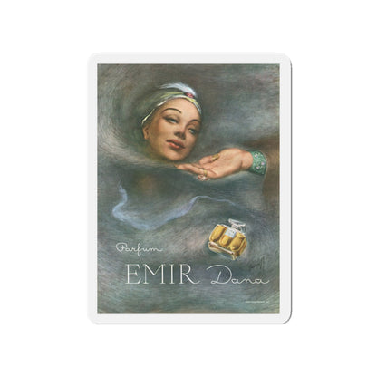 Parfum Emir Dana, 1948 (Magazine Illustration) Refrigerator Magnet-4" x 4"-The Sticker Space