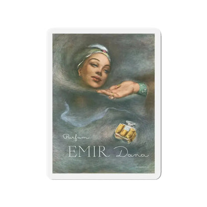 Parfum Emir Dana, 1948 (Magazine Illustration) Refrigerator Magnet - The Sticker Space