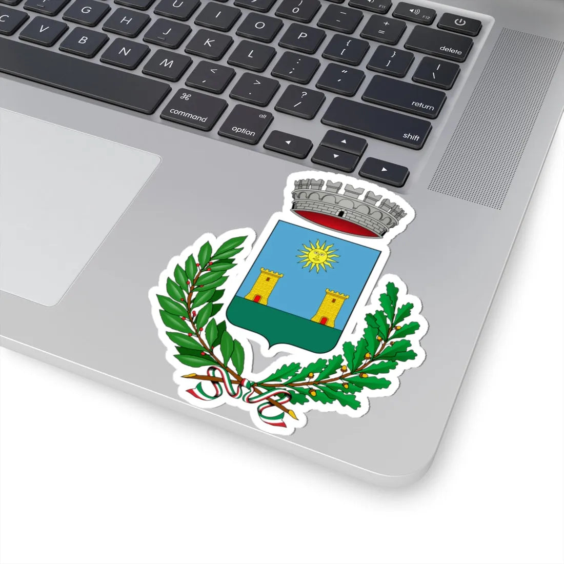 Parghelia-Stemma (Italy) (Coat of Arms) STICKER Vinyl Kiss-Cut Decal - The Sticker Space