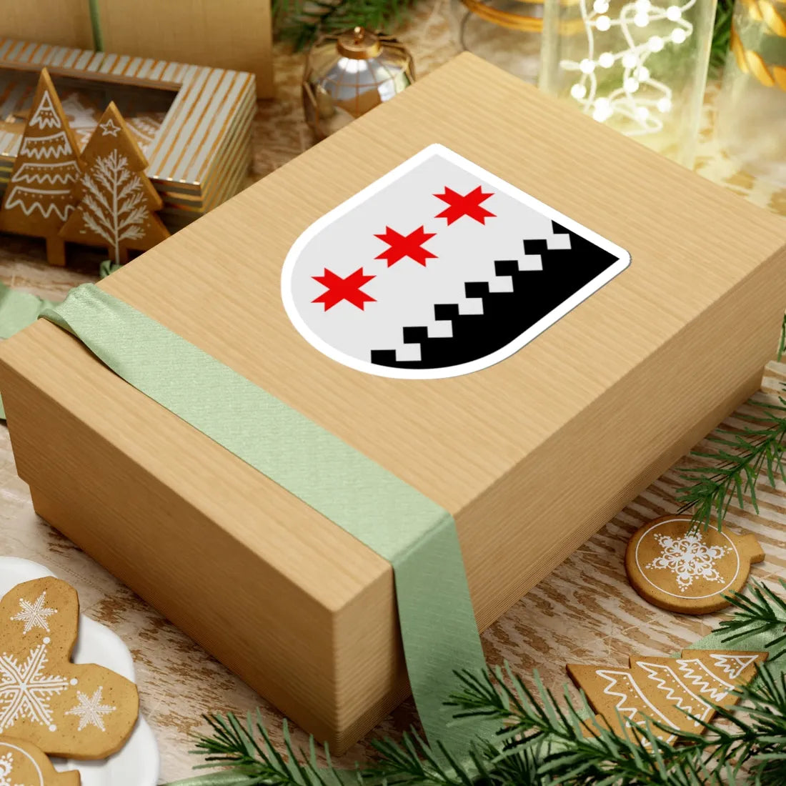 Parikkala.vaakuna (Finland) (Coat of Arms) STICKER Vinyl Kiss-Cut Decal - The Sticker Space