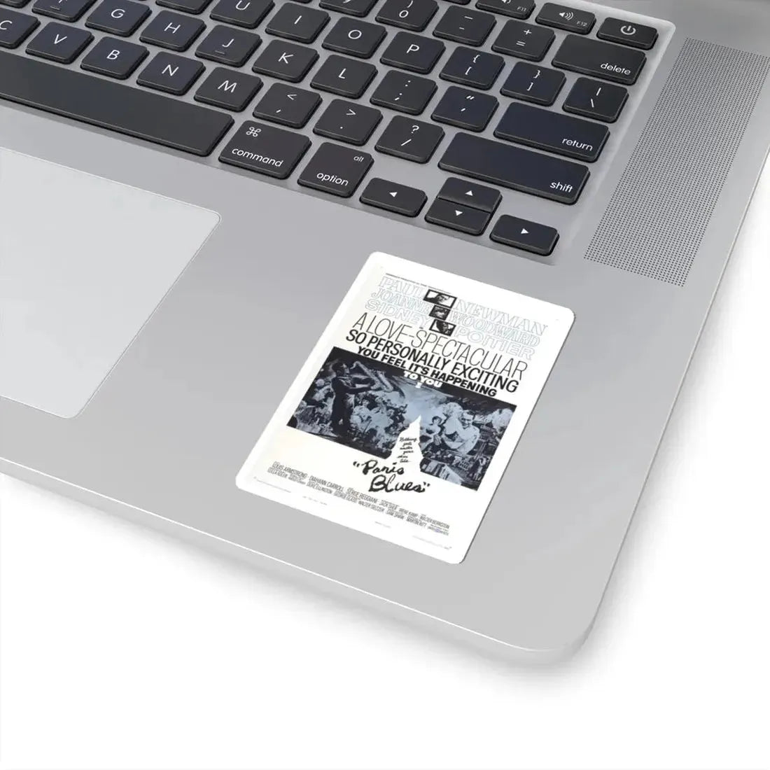 Paris Blues 1961 Movie Poster - STICKER Vinyl Kiss-Cut Decal - The Sticker Space