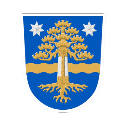 Parkano.vaakuna (Finland) (Coat of Arms) STICKER Vinyl Kiss-Cut Decal 2 Inch White - The Sticker Space