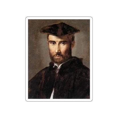 PARMIGIANINO - Portrait of a Man (Artwork) STICKER Vinyl Die-Cut Decal - The Sticker Space