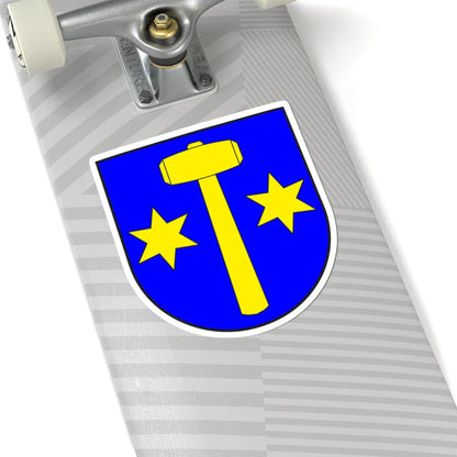 Parpan wappen (Switzerland) (Coat of Arms) STICKER Vinyl Kiss-Cut Decal - The Sticker Space