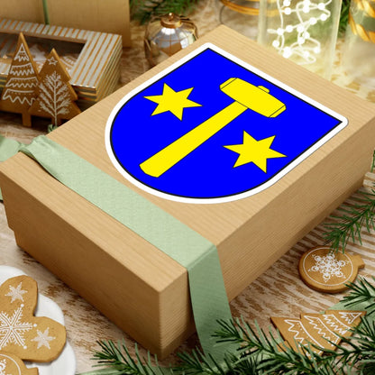 Parpan wappen (Switzerland) (Coat of Arms) STICKER Vinyl Kiss-Cut Decal - The Sticker Space