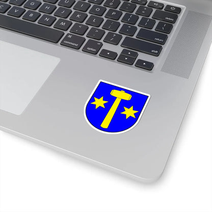 Parpan wappen (Switzerland) (Coat of Arms) STICKER Vinyl Kiss-Cut Decal - The Sticker Space