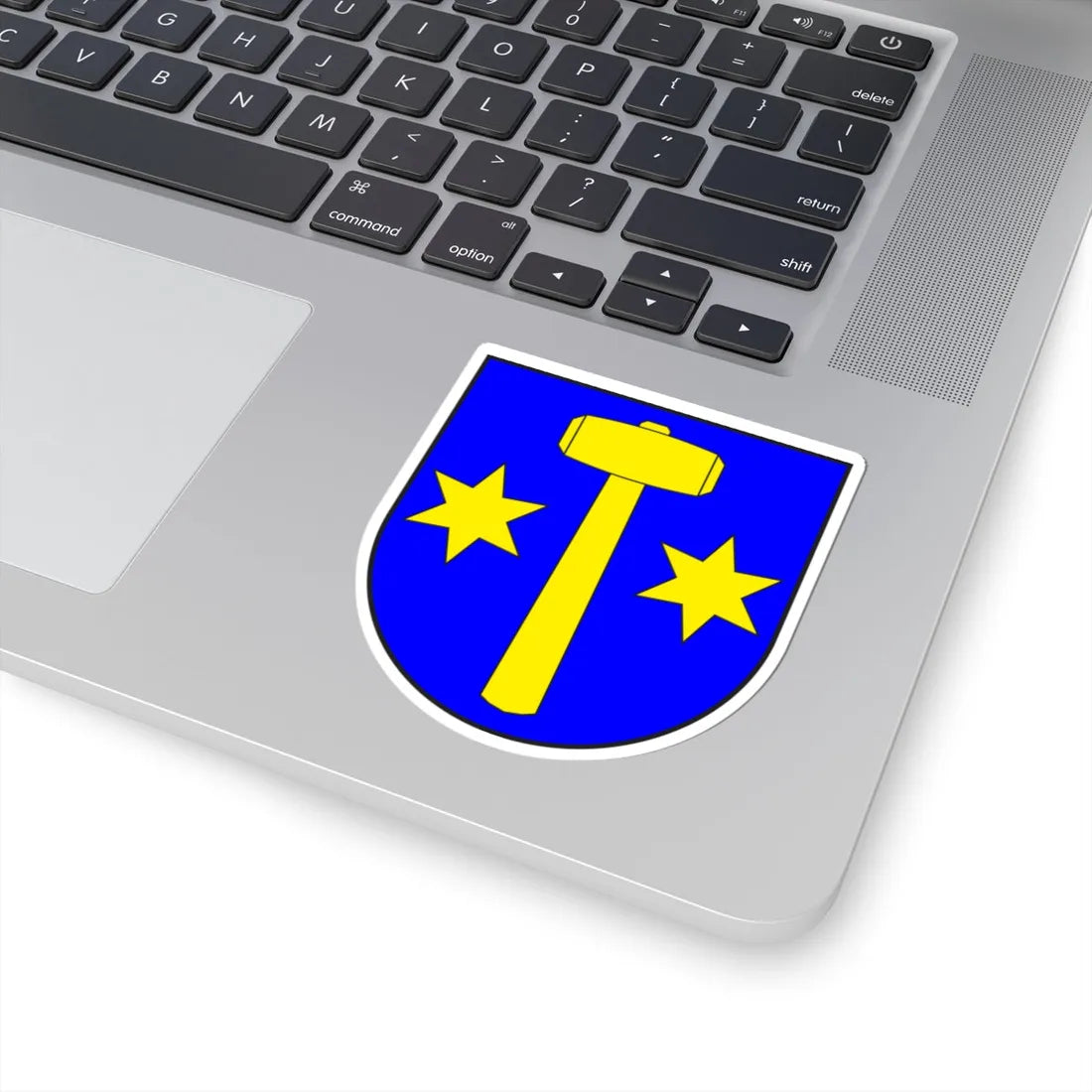 Parpan wappen (Switzerland) (Coat of Arms) STICKER Vinyl Kiss-Cut Decal - The Sticker Space