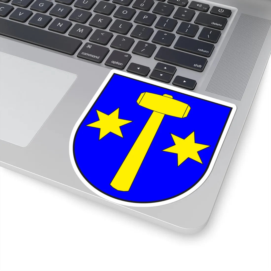 Parpan wappen (Switzerland) (Coat of Arms) STICKER Vinyl Kiss-Cut Decal - The Sticker Space