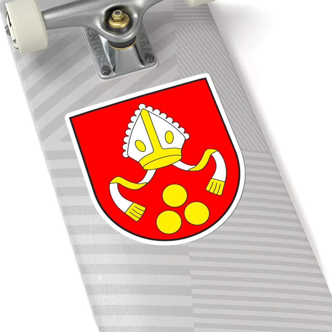 Parsonz wappen (Switzerland) (Coat of Arms) STICKER Vinyl Kiss-Cut Decal - The Sticker Space