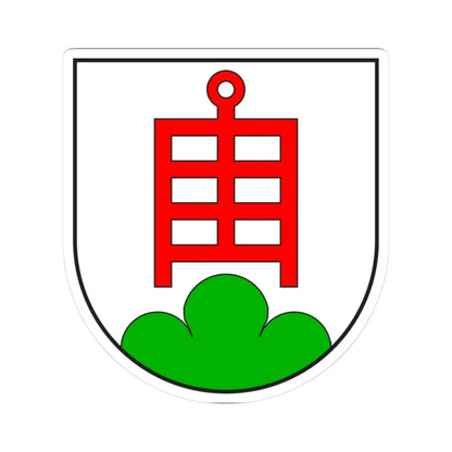 Paspels wappen (Switzerland) (Coat of Arms) STICKER Vinyl Kiss-Cut Decal 3 Inch White - The Sticker Space