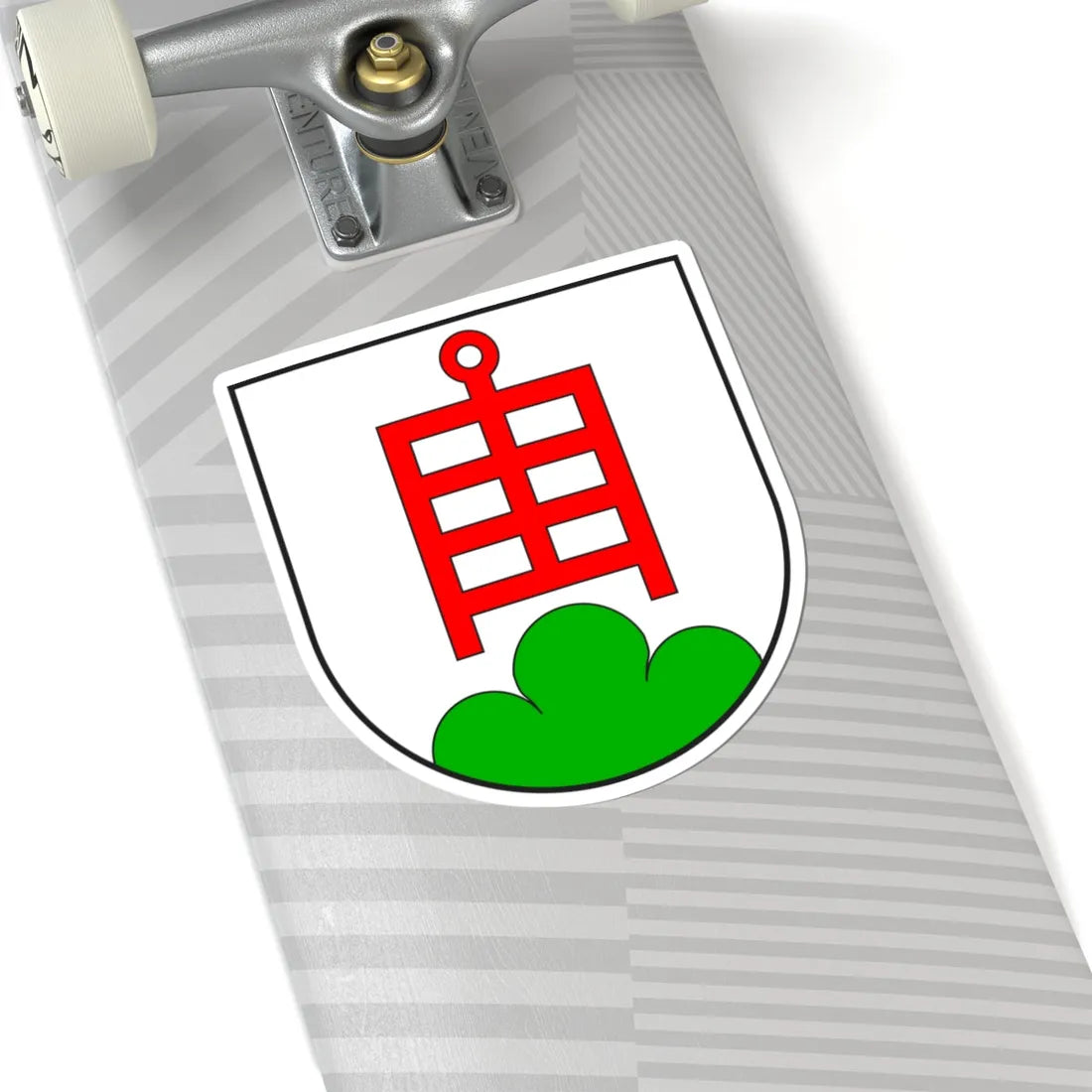 Paspels wappen (Switzerland) (Coat of Arms) STICKER Vinyl Kiss-Cut Decal - The Sticker Space