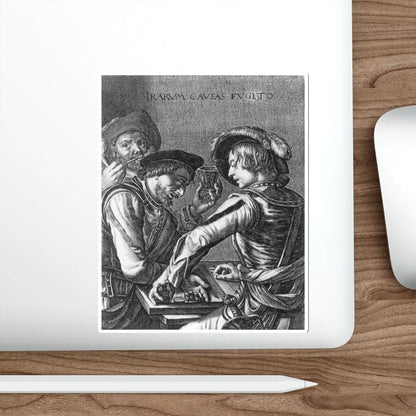 SKU:15400812130322215353 Sticker types:White Shape:Die-Cut Sizes:6" × 6"