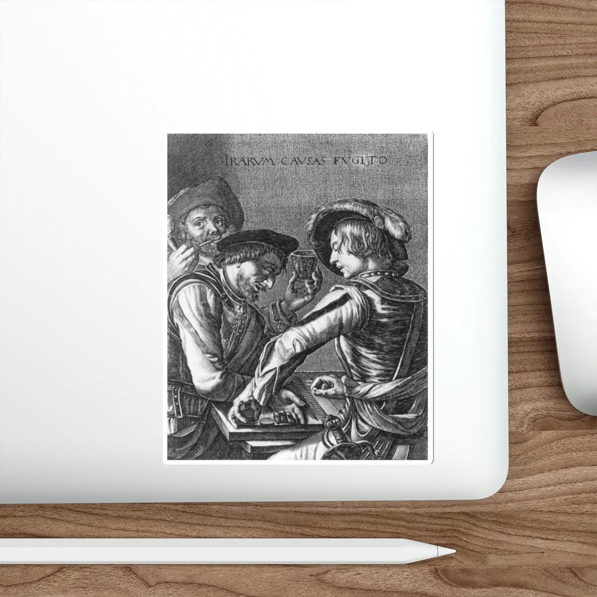 SKU:33852237913888514555 Sticker types:White Shape:Die-Cut Sizes:5" × 5"