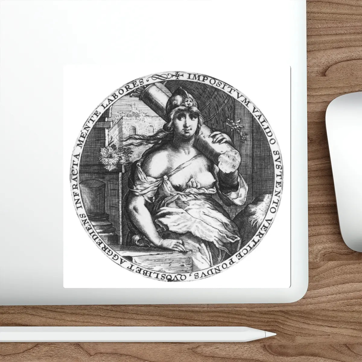 SKU:26125011631373409783 Sticker types:White Shape:Die-Cut Sizes:6" × 6"
