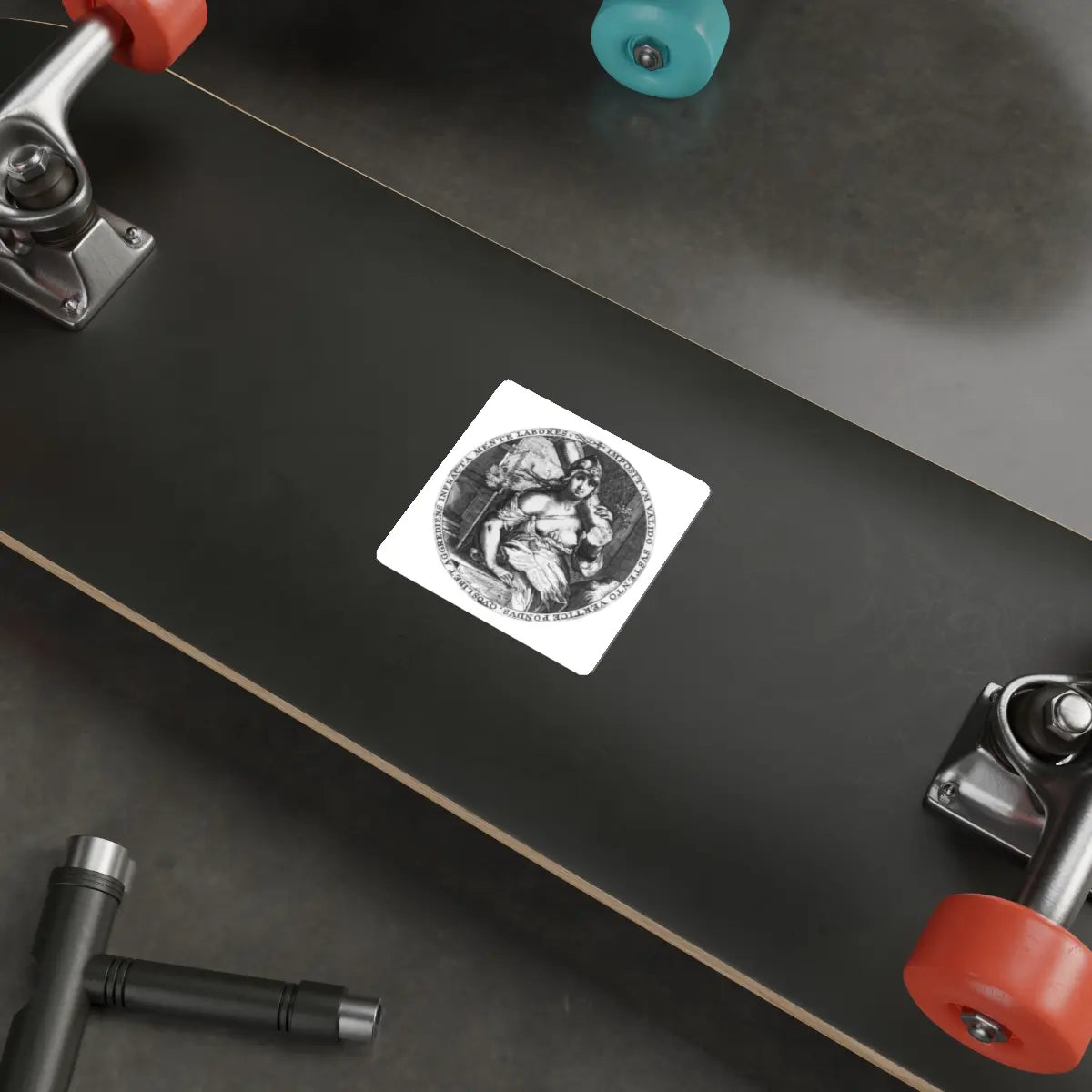 SKU:32593260154141585285 Sticker types:White Shape:Die-Cut Sizes:3" × 3"