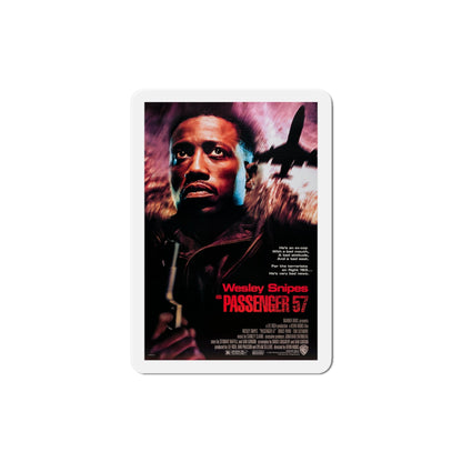 Passenger 57 1992 Movie Poster Die-Cut Magnet-4" x 4"-The Sticker Space