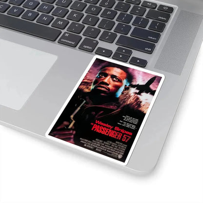 Passenger 57 1992 Movie Poster - STICKER Vinyl Kiss-Cut Decal - The Sticker Space