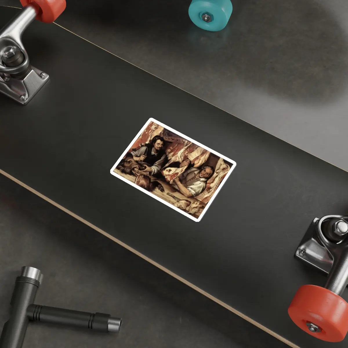 SKU:14487390964717510983 Sticker types:White Shape:Die-Cut Sizes:4" × 4"