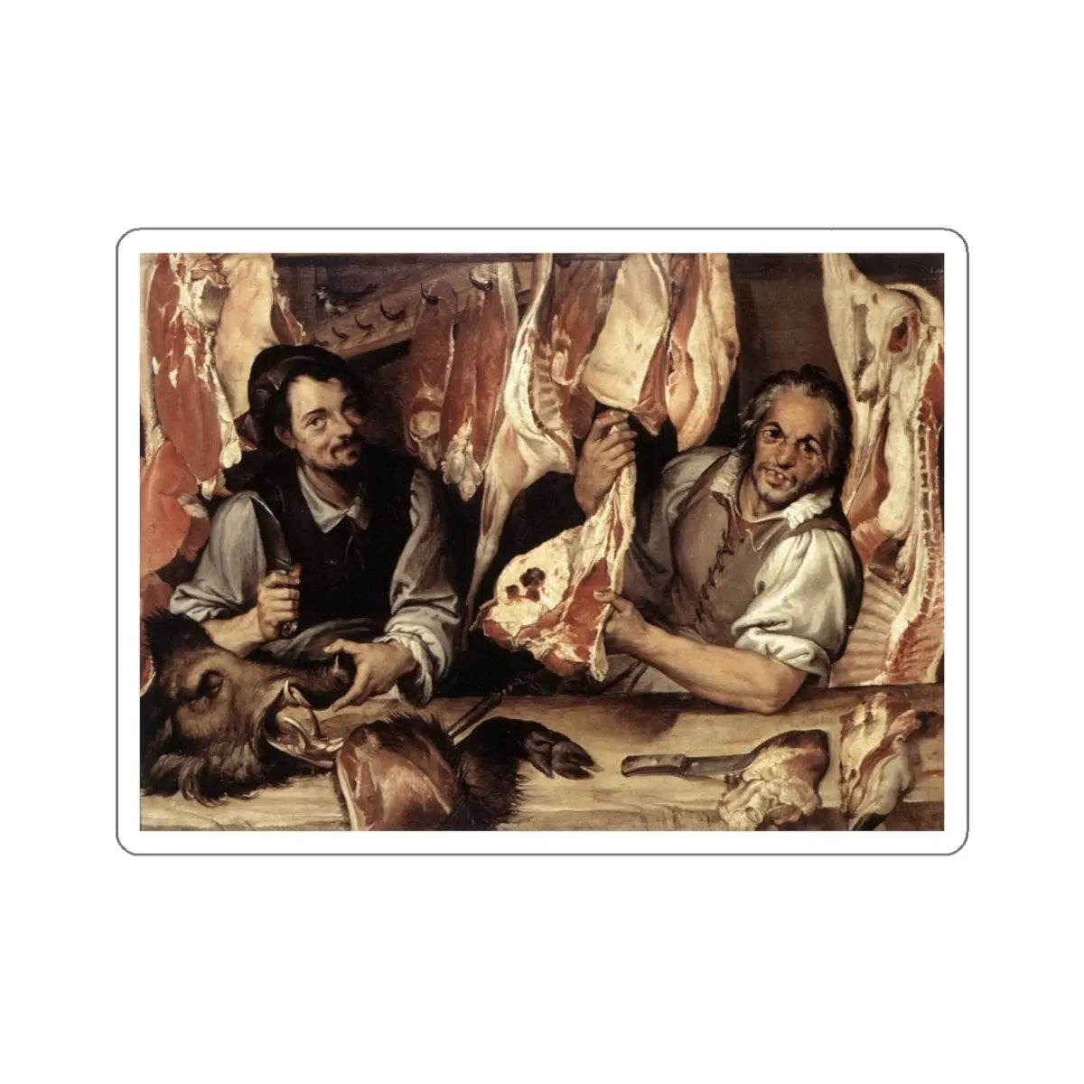 SKU:14487390964717510983 Sticker types:White Shape:Die-Cut Sizes:4" × 4"