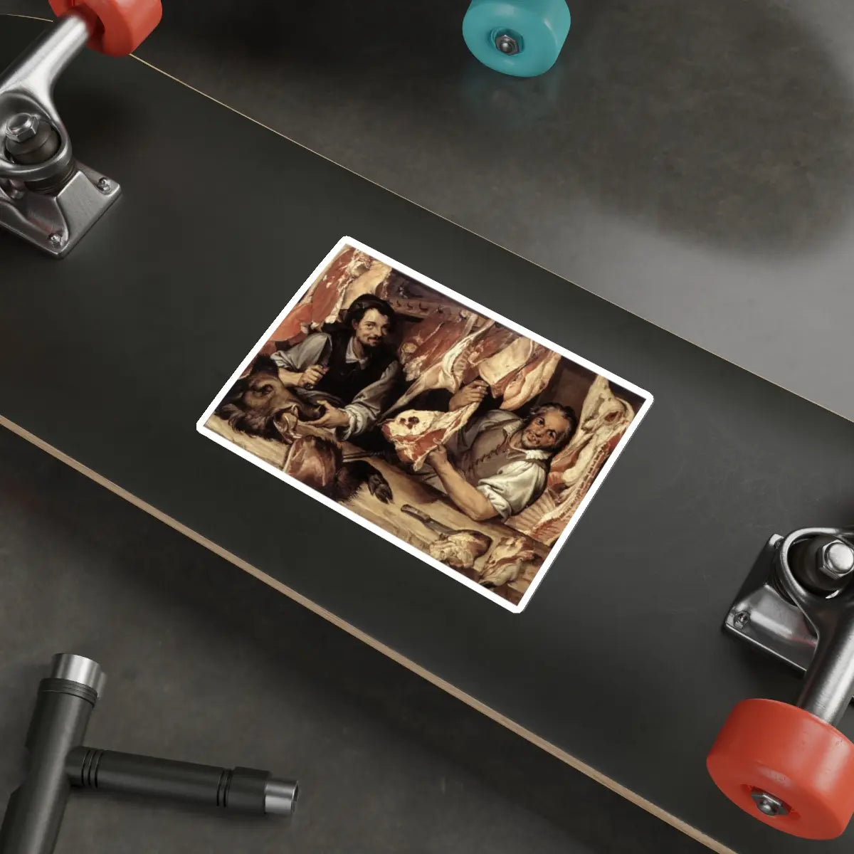 SKU:31829891033638633006 Sticker types:White Shape:Die-Cut Sizes:6" × 6"